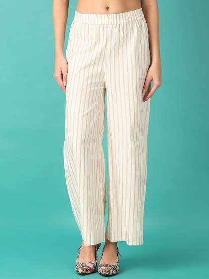 V-Mart Women Striped Palazzos