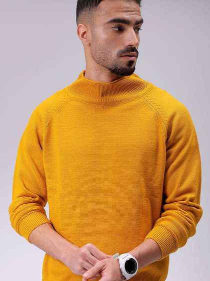 The Indian Garage
                          Co Men Turtle Neck Pullover Sweater