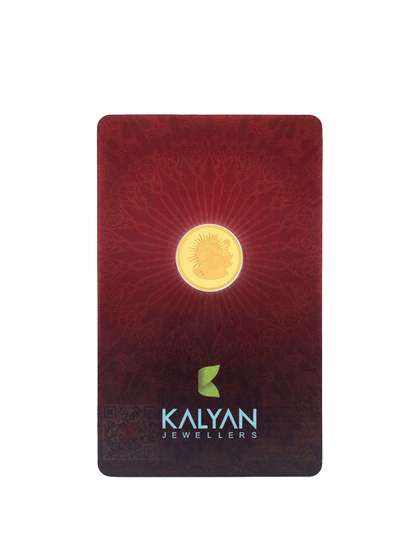 Kalyan Jewellers 24K
                      (999) Purity Shree Ram Gold Coin 1 Gms