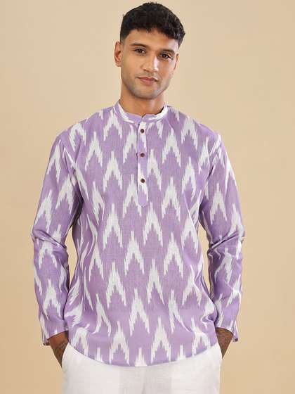 Vestirio Geometric Printed Kurta
