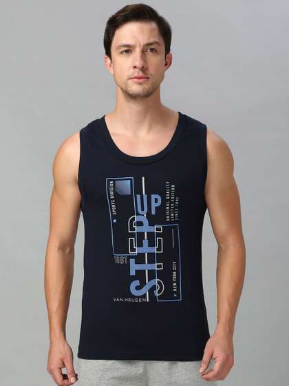 Van Heusen Innerwear
                        Sport Men Graphic Print Super Soft All Day
                        Comfort Vest