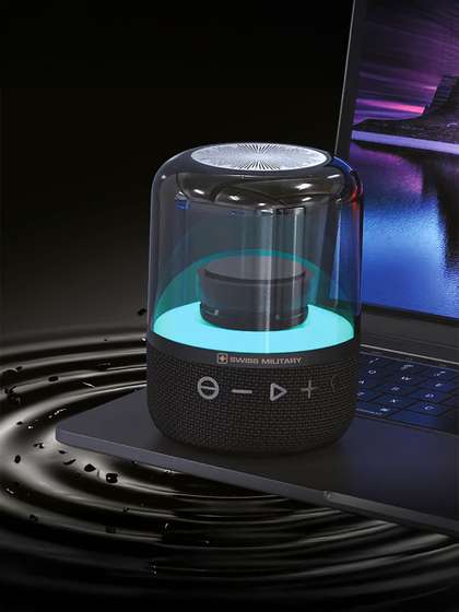 SWISS MILITARY
                        Rainbow 8W Portable Wireless Bluetooth Speaker
                        With RGB Light