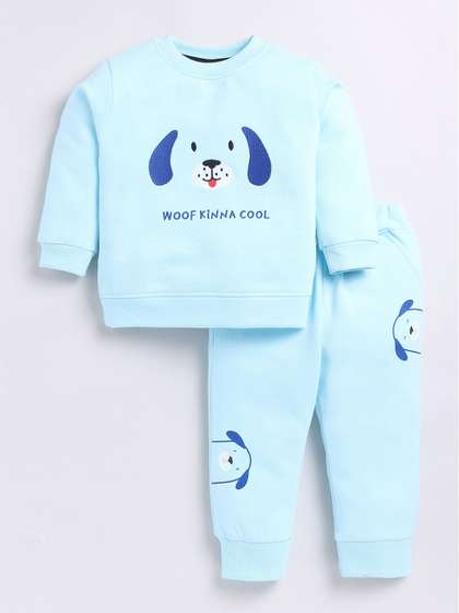 Dollar Kid Super Soft
                      Printed Long Sleeves T Shirt With Pant Set