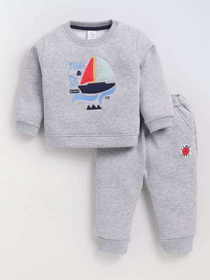 Dollar Kid Super Soft
                    Printed Long Sleeves T Shirt With Pant Set
