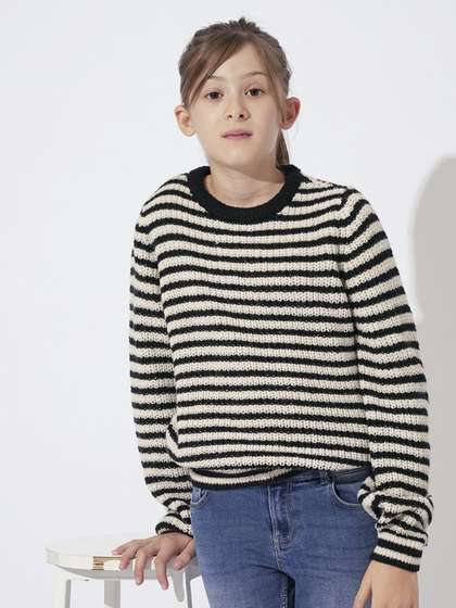 Vero Moda Girls Striped
                    Pullover
