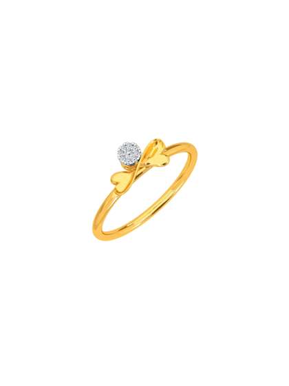 KISNA DIAMOND AND
                        GOLD JEWELLERY 14KT Yellow Gold Diamond Ring
                        0.03 CT