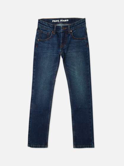 Pepe Jeans Boys Slim
                      Fit Light Fade Stretchable Jeans