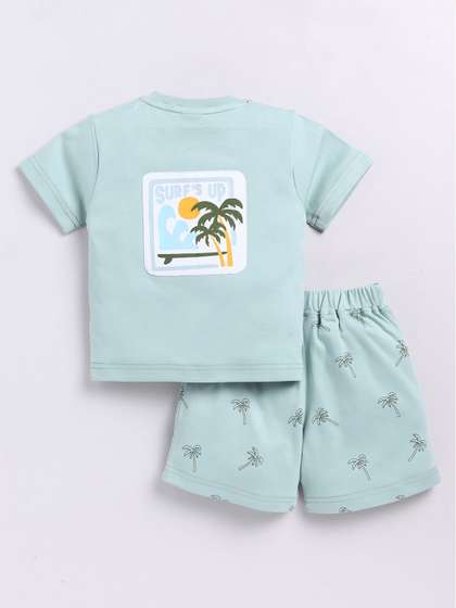 Dollar Kid Super Soft
                    Cotton Printed Short Sleeves T Shirt With Short Pant
                    Set