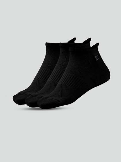 XYXX Men Pack Of 3
                      Cotton Ankle-Length Socks
