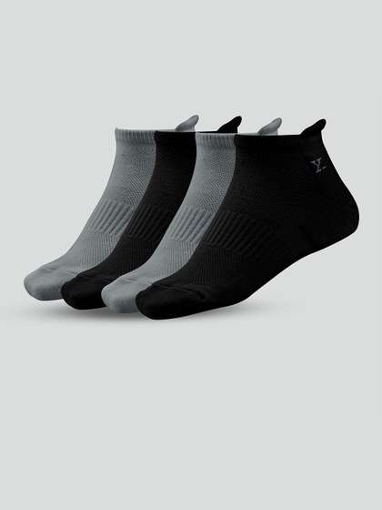 XYXX Men Pack of 4
                        Ankle Length Cotton Socks