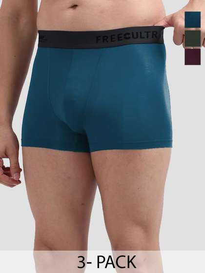 FREECULTR Pack Of
                          3 Anti Bacterial Trunks