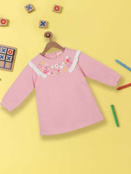 Nauti Nati Girls
                    Embroidered Sweatshirt