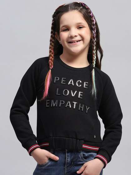 Monte Carlo Girls
                    Printed Round Neck Full Sleeve Cotton Sweatshirt