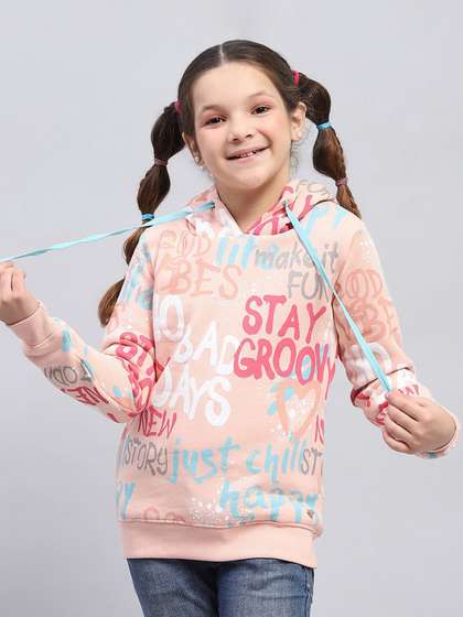 Monte Carlo Girls
                    Printed Hooded Sweatshirt