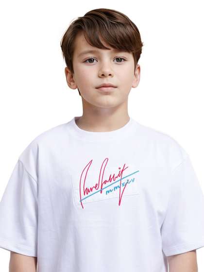RARE ONES Rare Ones Boys Embroidered Signature T-Shirt