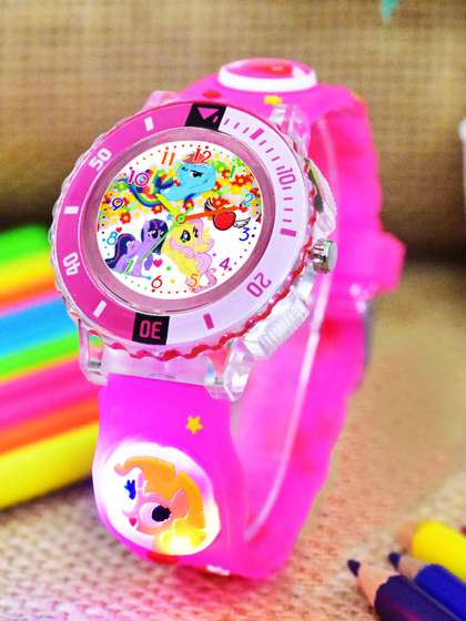 Shocknshop Girls
                    Patterned Dial & Straps Analogue Watch 334
                    Barbie DarkPink