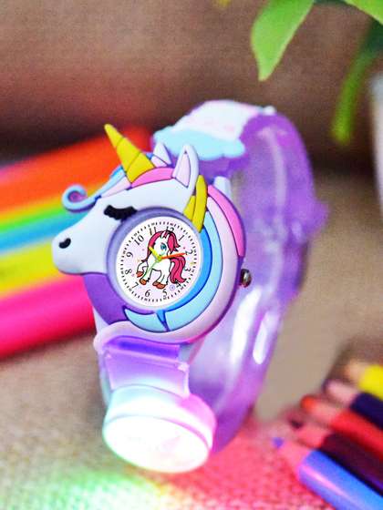 Shocknshop Girls
                      Patterned Dial & Straps Analogue Watch 332
                      Unicorn Purple