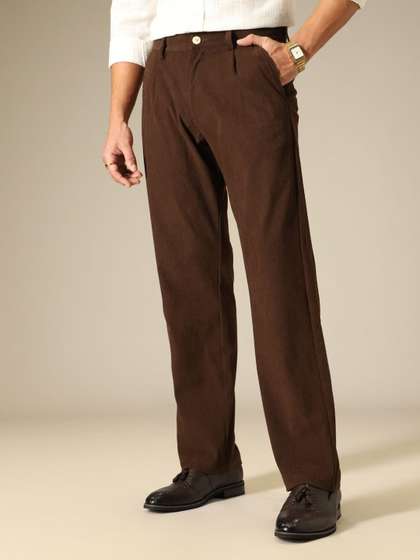 Banana Club Men
                        Classic Corduroy Pleated Trousers