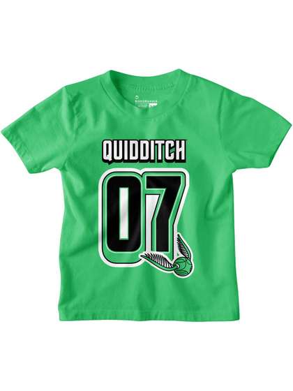 BonOrganik Boys Graphic Printed Round Neck Cotton T-shirt