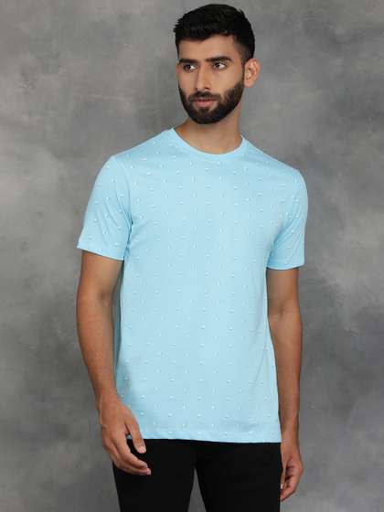 Greenfibre Men Printed Slim Fit T-shirt