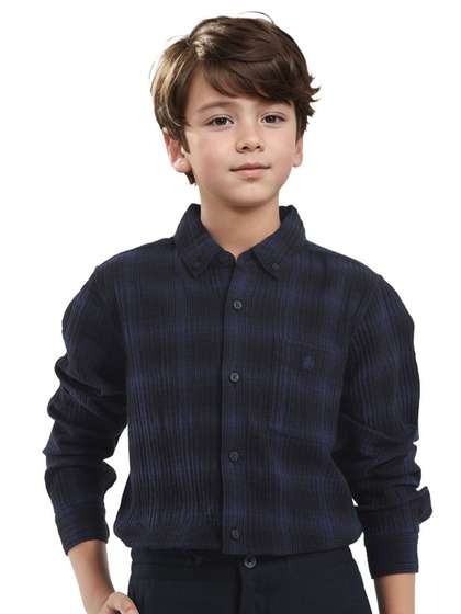 Rare Ones Boys Checked
                    Shirt