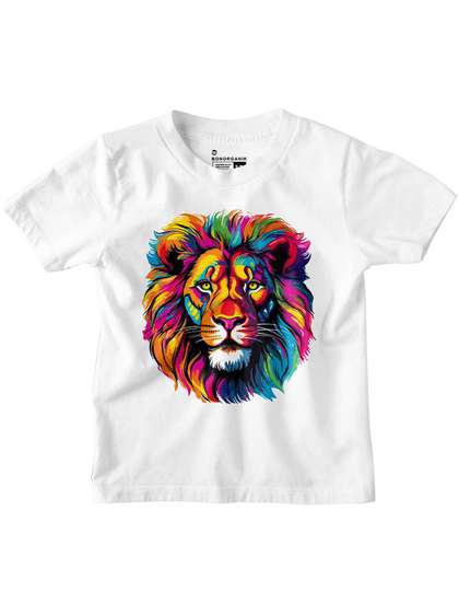 BonOrganik Boys Graphic Printed Round Neck Cotton T-shirt