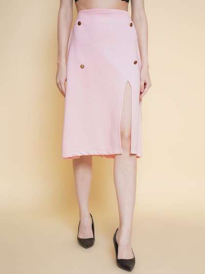 KATLINE Women Pencil Midi Skirts