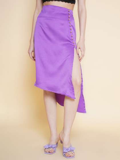 KATLINE A-Line Knee-Length Skirts