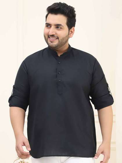 SOJANYA PLUS Pure Cotton Straight Kurta