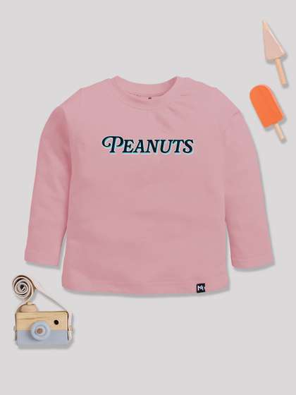 YK X Minute Mirth Boys Peanuts Printed T-shirt