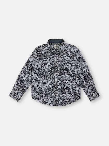 Pepe Jeans Boys Relaxed
                    Spread Collar Floral Printed Cotton Relaxed Fit
                    Casual Shirt