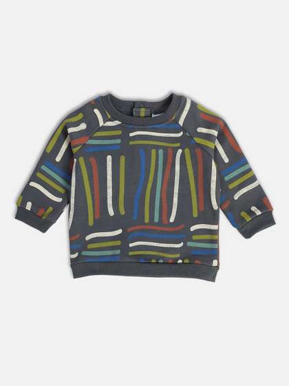 MINI KLUB Boys
                      Abstract Printed Round Neck Cotton Pullover
                      Sweatshirt