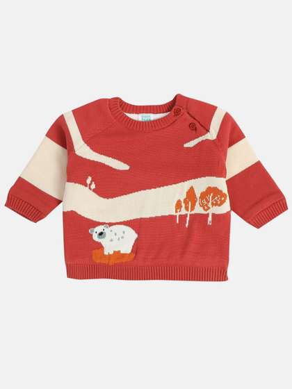 MINI KLUB Boys Round
                    Neck Cotton Pullover
