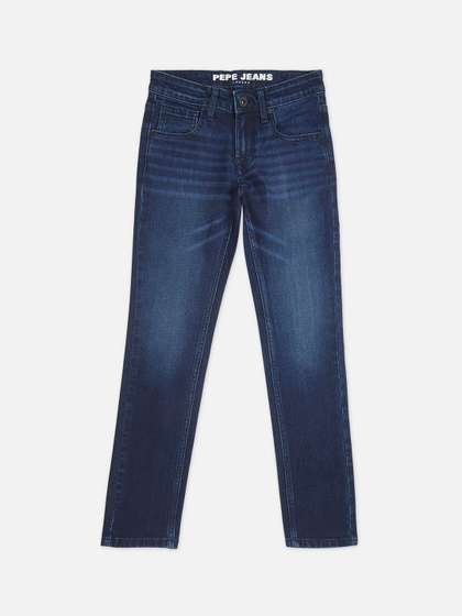 Pepe Jeans Boys Slim
                      Fit Stretchable Jeans