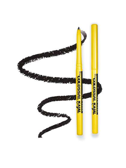 Maybelline New
                          York Set of 2 Smudge Proof Colossal Kajal with
                          Aloe Vera 0.35g Each - Black