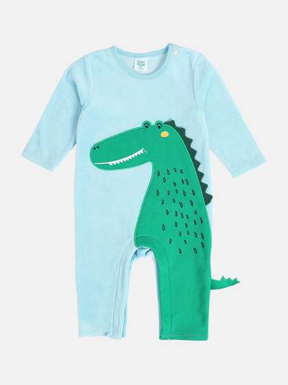 MINI KLUB Infant Boys
                    Graphic Printed Round Neck Romper