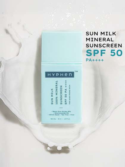 Hyphen Sun Milk
                        Mineral Sunscreen SPF 50 PA++++ - 50ml