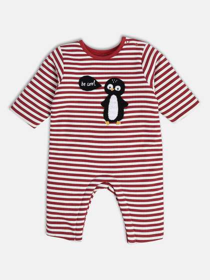 MINI KLUB Infants
                      Striped Cotton Romper