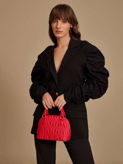 Kazo Tailored-Fit
                        Single-Breasted Blazer