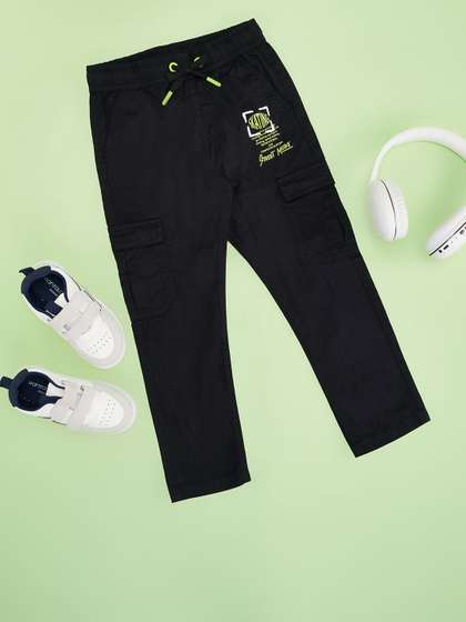 Pantaloons Junior Boys
                    Pure Cotton Track Pants