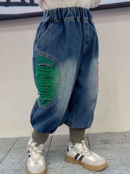 StyleCast x Revolte Boys
                    Jogger Light Fade Stretchable Jeans