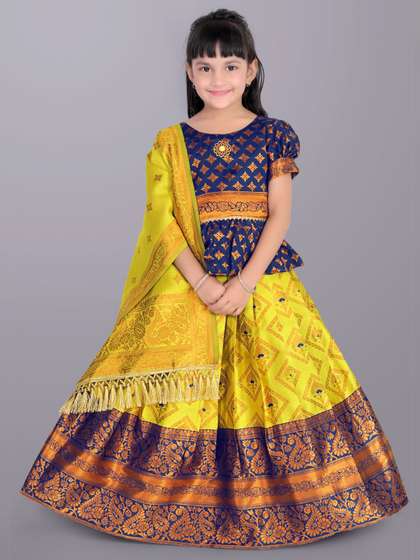 BAESD Girls Ready to
                    Wear Lehenga & Blouse With Dupatta