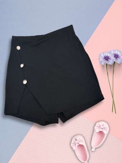ADDYVERO Girls High-Rise
                    Regular Shorts Shorts