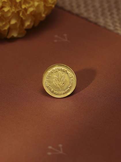 Mia by Tanishq 24KT
                        Gold Mango Leaf Coin - 1 gm