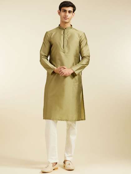 Diwas by Manyavar Floral Woven Design Kurta