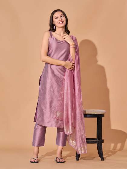 KALINI Women Kurta with Trousers With Dupatta