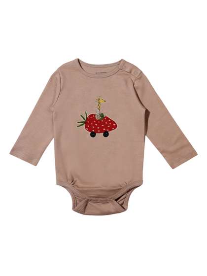 My Milestones Infant
                    Boys Printed Cotton Bodysuit