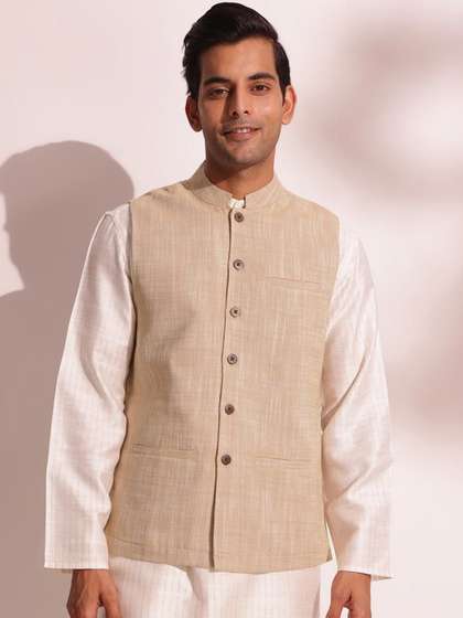 Fabindia Pure Cotton Nehru Jackets