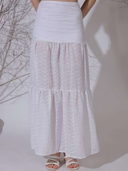 NEUDIS Tiered Maxi Skirts