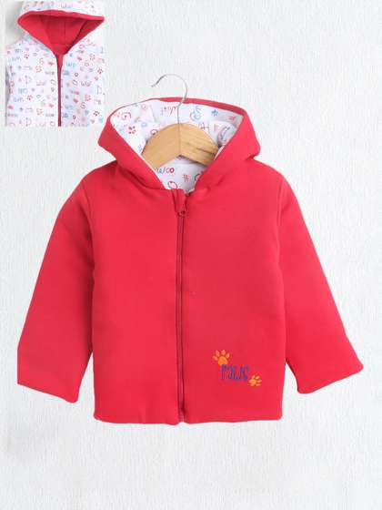 BUMZEE Boys Reversible
                    Conversational Printed Padded Jacket